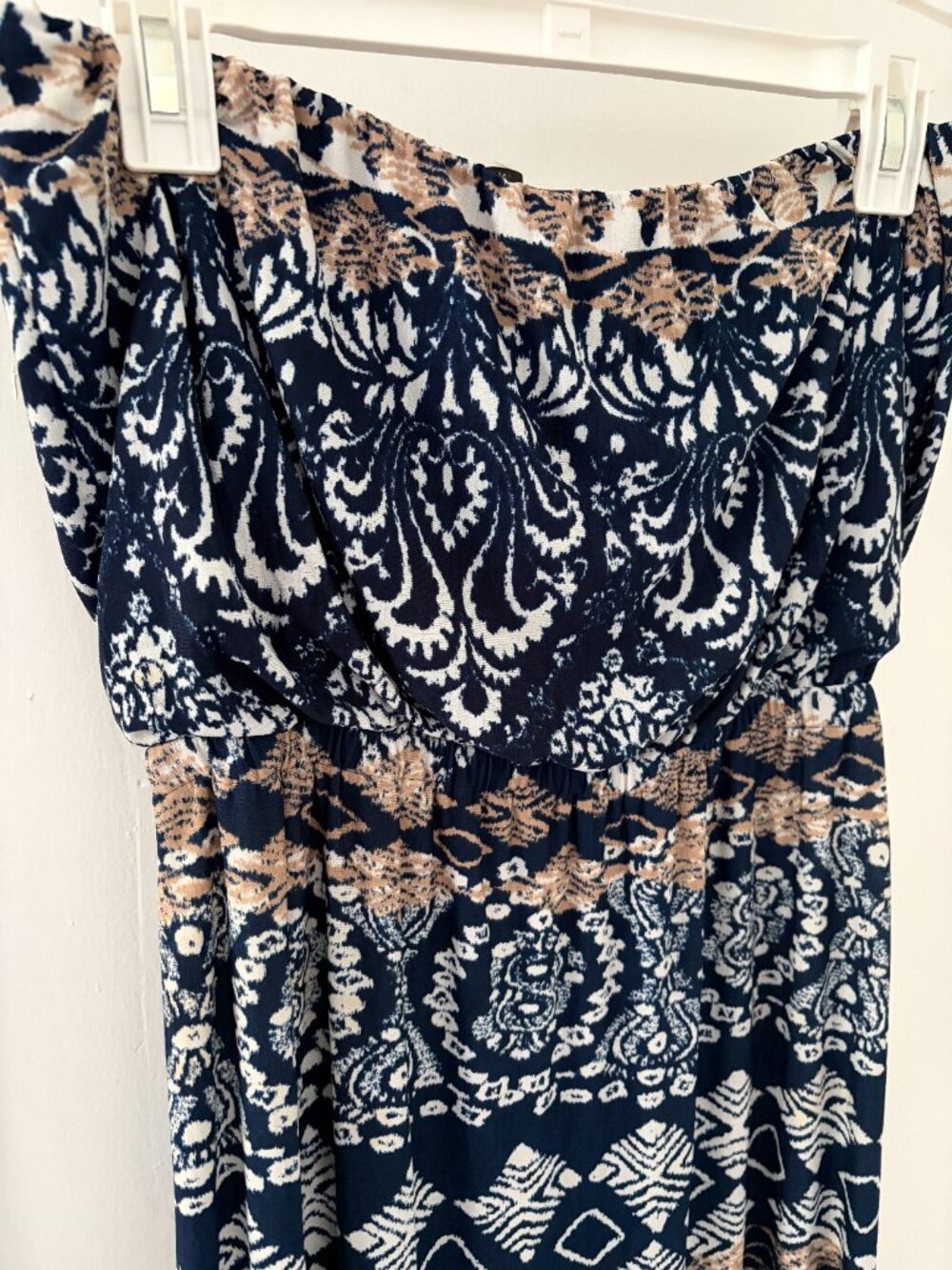 Summer boho Trixxi maxi strapless dress, Medium